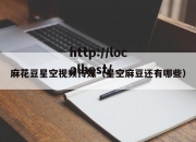 麻花豆星空视频传媒（星空麻豆还有哪些）